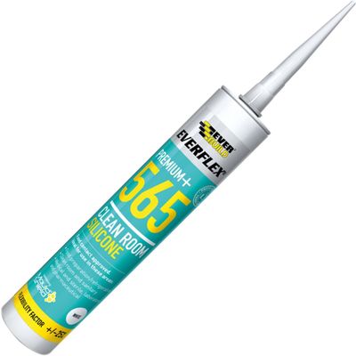 Everbuild Sika 486155 Clean Room Silicone C3 565 - Thumbnail 2