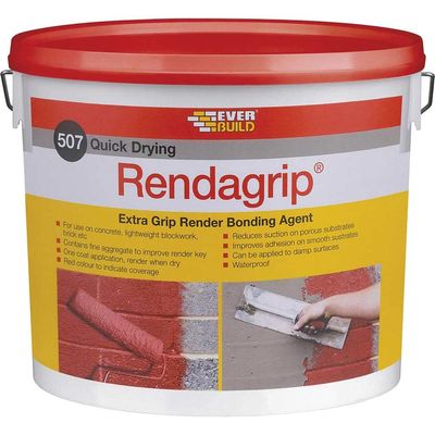 Everbuild 507 Rendagrip Extra Grip Render Bonding Agent 10l - Thumbnail 2