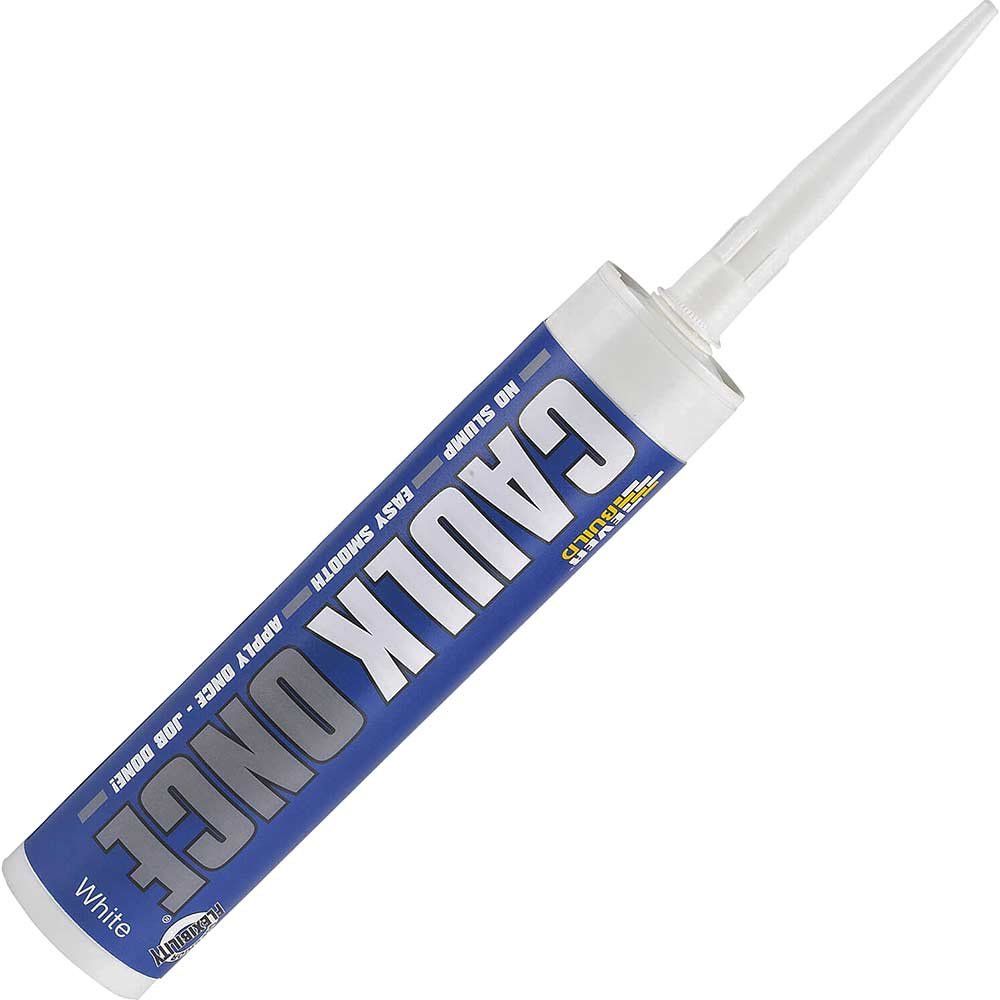 Everbuild Caulk Once White 310ml - Image 1