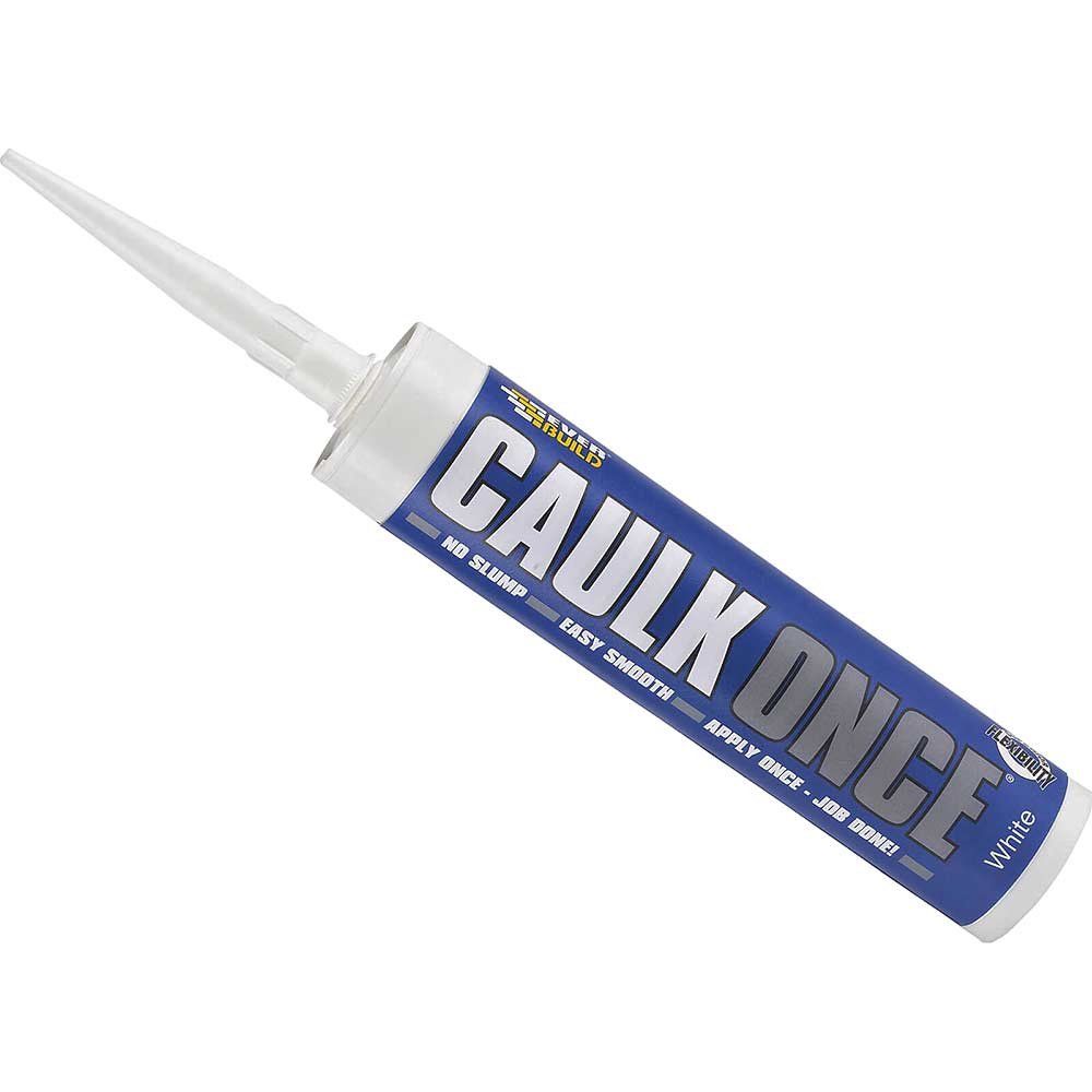 Everbuild Caulk Once White 400ml - Image 1