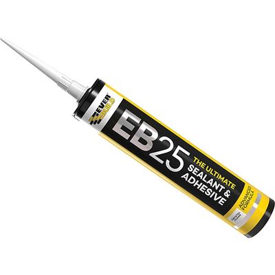 Everbuild E2525 Hybrid Sealant Adhesive Clear 300ml