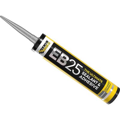 Everbuild E2525 Hybrid Sealant Adhesive Anthracite 300ml
