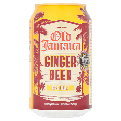 Old Jamaica Sparkling Ginger Beer Soda Drink Multipack, 24 x 330 ml - Thumbnail 2