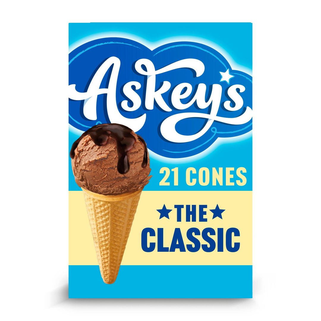 Askey's The Classic 21 Crispy Cones - Image 1