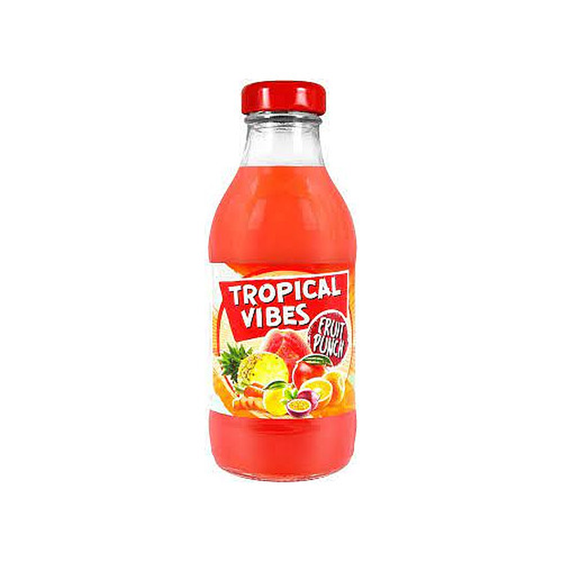 Tropical Vibes Fruit Punch Drink Multipack, 15 x 300 ml - Image 1