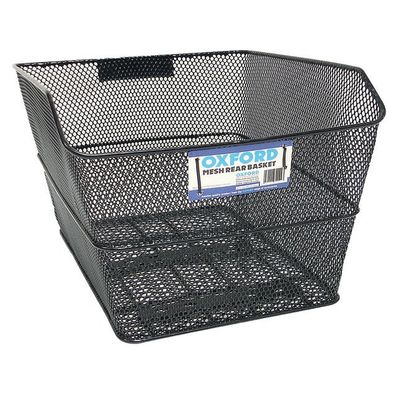 Oxford Mesh Rear Pannier Rack Basket With Fittings