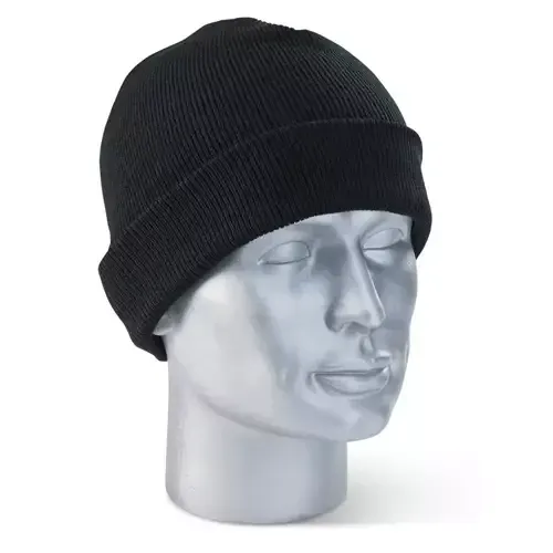 Beeswift Watch Beenie Hat Black (Pack 1) - WHBL - Image 1