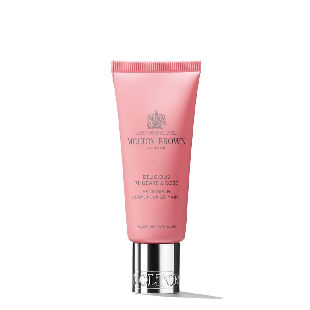 Molton Brown Delicious Rhubarb & Rose Hand Cream 40ml - Image 1