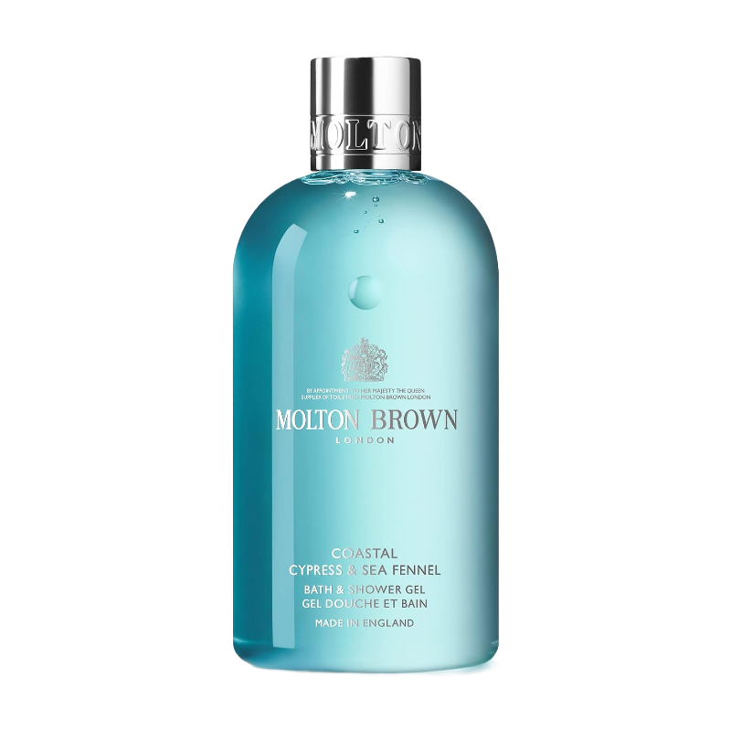 Molton Brown Coastal Cypress and Sea Fennel Bath and Shower Gel 300ml - Image 1