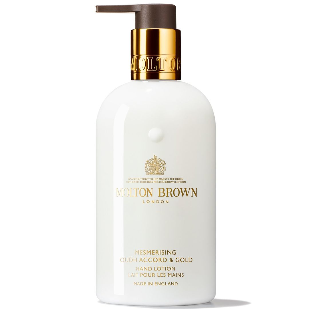 Molton Brown Mesmerising Oudh Accord and Gold Hand Lotion 300ml - Image 1