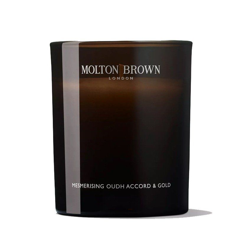 Molton Brown Oudh Single Wick Candle - Image 1