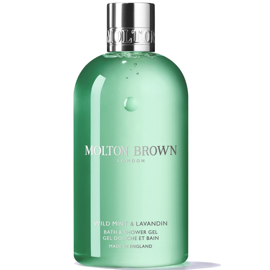 Molton Brown Wild Mint & Lavandin Bath & Shower Gel 300ml - Image 1