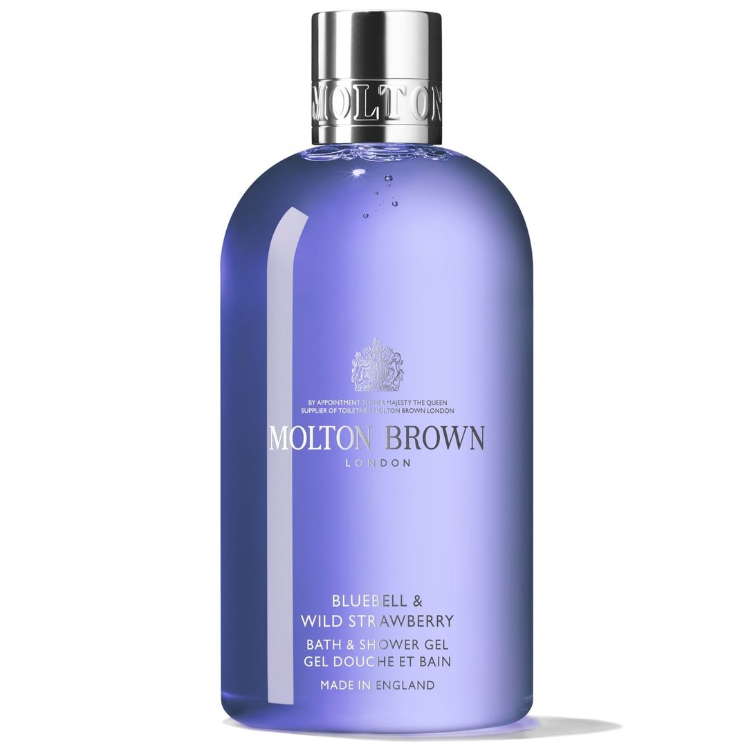 Molton Brown Bluebell & Wild Strawberry Bath & Shower Gel 300ml - Image 1