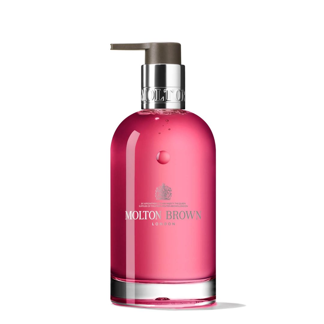 Molton Brown Fiery Pink Pepper Fine Liquid Hand Wash Glass Bottle 200ml - Image 1