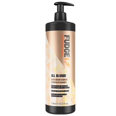 FUDGE All Blonde Colour Lock Conditioner 1000ml in Clear