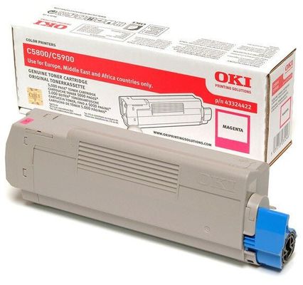OKI 43324422 toner cartridge 1 pc(s) Original Magenta - Thumbnail 2