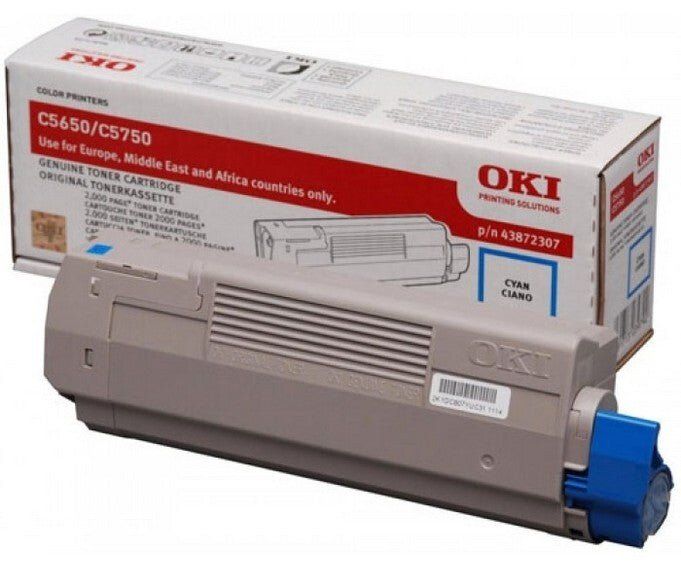 OKI 43872307 toner cartridge 1 pc(s) Original Cyan - Image 1