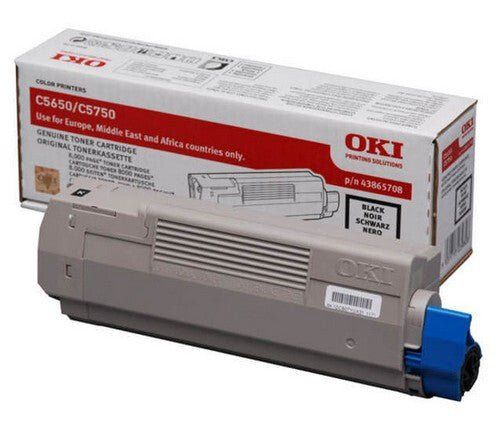 OKI 43865708. Black toner page yield: 8000 pages Printing colours: Black Quantity per pack: 1 pc(s) - Image 1