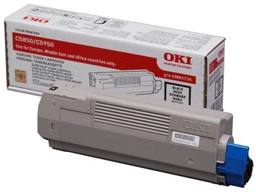 OKI 43865724 toner cartridge 1 pc(s) Original Black - Image 1