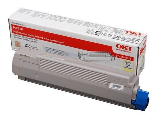 OKI 44059209 toner cartridge 1 pc(s) Original Yellow - Thumbnail 2