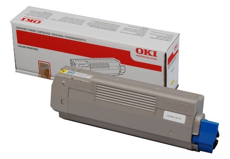 OKI 44315305 toner cartridge 1 pc(s) Original Yellow - Image 1