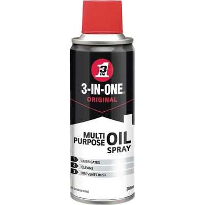 3 In 1 Multi Purpose Oil Spray Can 200ml