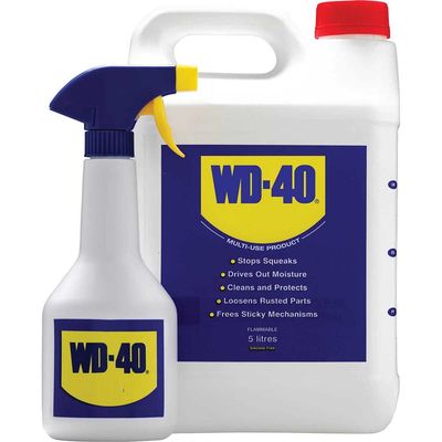 Wd40 Wd-40 Multi-Use Lubricant (44506) 5 Litres & Spray Applicator
