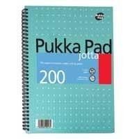 Pukka Pad Jotta A5 Wirebound Card Cover Notebook Ruled 200 Pages Metallic Green (Pack 3) - Jm021 - Thumbnail 2
