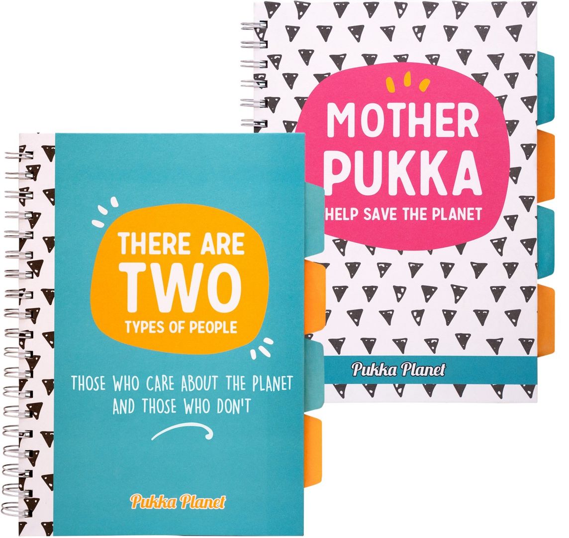 Pukka Planet Project Book B5 Assorted Designs (Pack of 2) 9702-SPP - Image 1