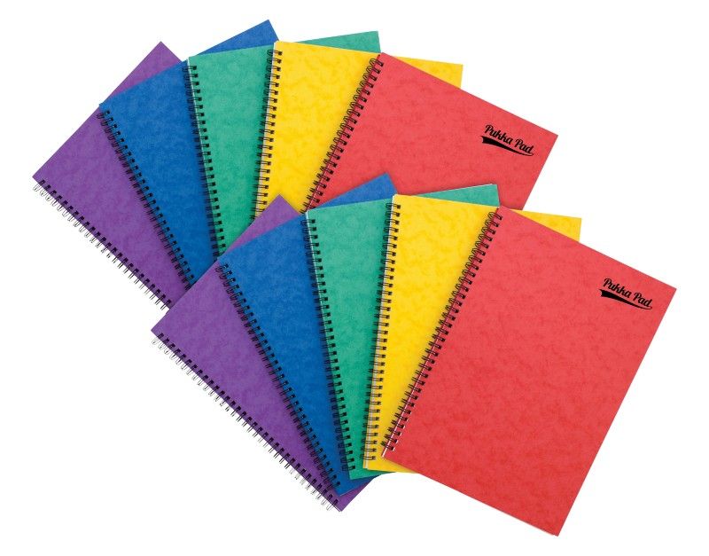 Pukka PUKKA NOTEMAKERS SB A4 AST PK10 - Image 1