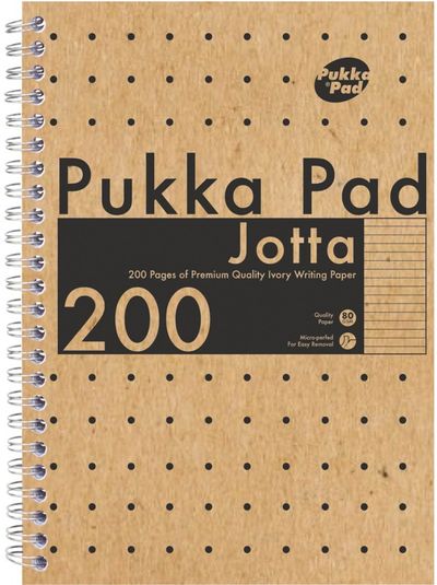 Pukka PUKKA PAD KRAFT JOTTA NOTEBOOK A5 P3