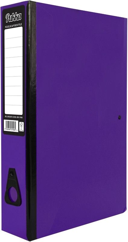 Pukka PUKKA BRIGHTS BOX FILE FC PPL PK10 - Image 1