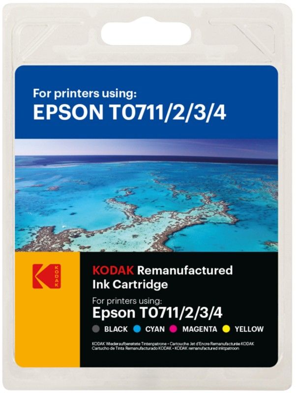 Kodak 485E007121 Ink cartridge multi pack Bk.C.M.Y. 4x480 pages Pack=4 - Image 1