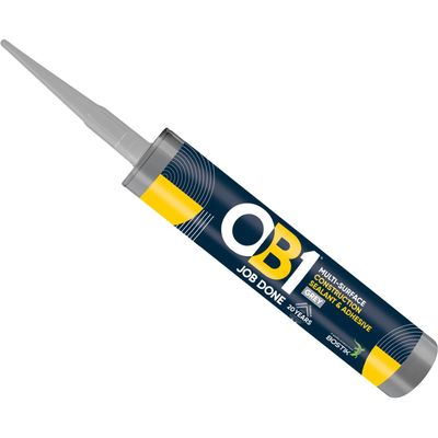 Ob1® 30617357 Hybrid Sealant & Adhesive Grey 290Ml - Thumbnail 2