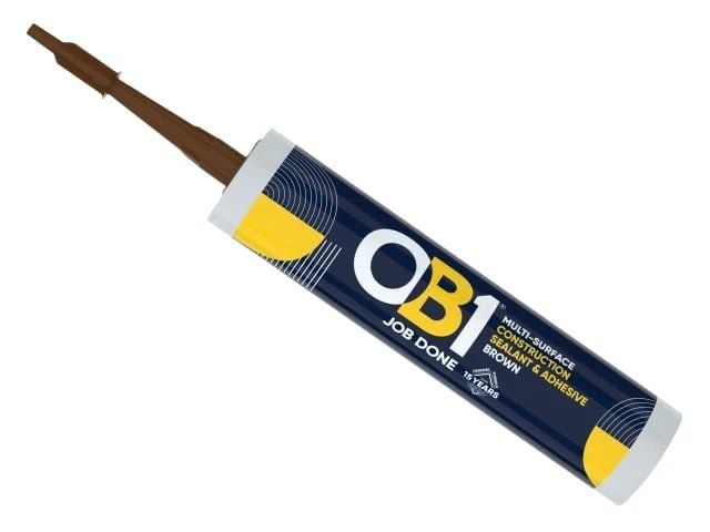 Ob1® 30617356 Hybrid Sealant & Adhesive Brown 290Ml - Image 1