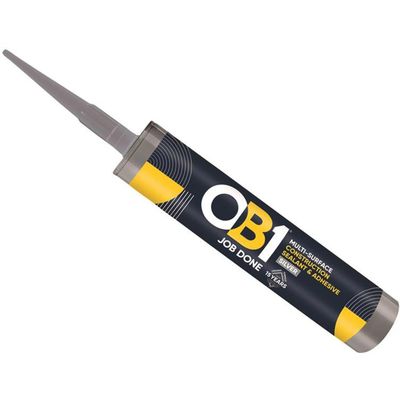 OB1 Hybrid Sealant & Adhesive Silver 290ml - White
