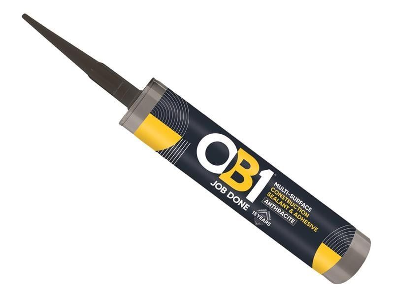 Ob1® 30617362 Hybrid Sealant & Adhesive Anthracite 290Ml - Image 1