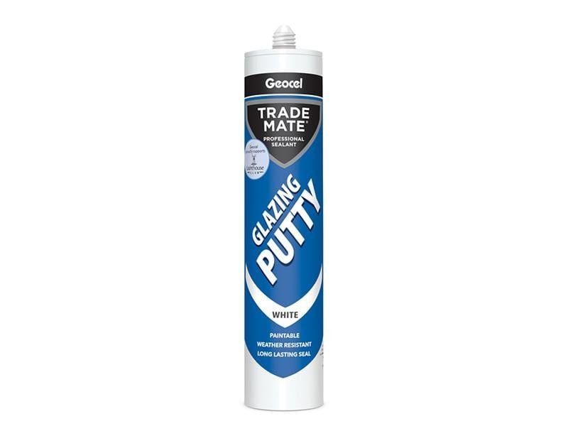 Dowsil, Geocel, Trade Mate, Glazing Putty, 310ml, Adhesive - White - Image 1