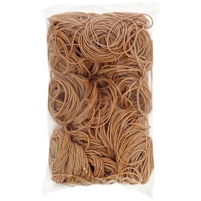 Valuex Rubber Elastic Band No 24 1.5Mmx150mm 454G Natural - Rb24/454/Nat