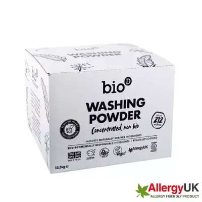 Bio D Unscented Laundry Powder Non Bio 12.5kg Pack- BWP12A