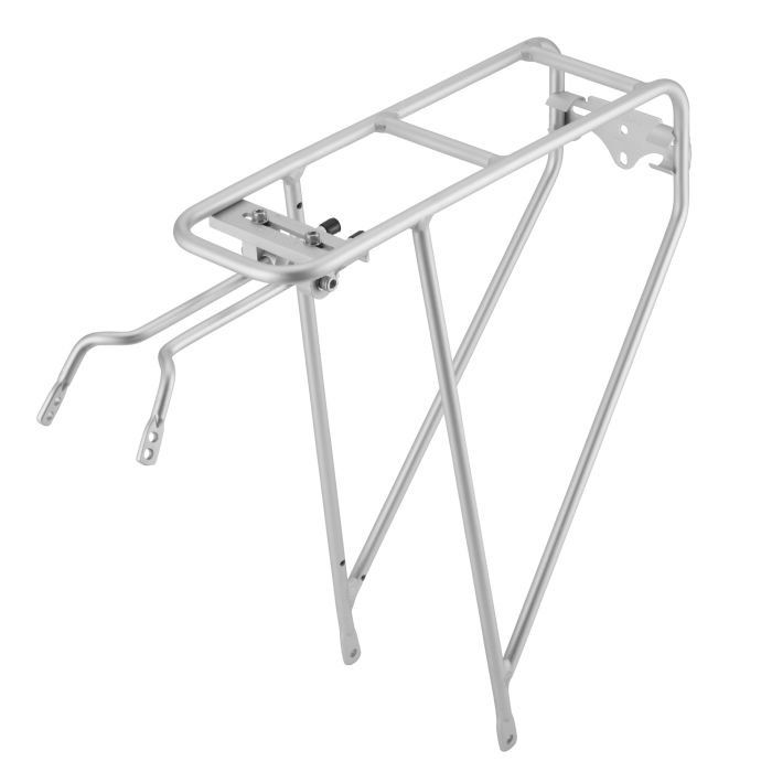 Tortec Tour Ultra-lite Rear Pannier Rack - Colour: Silver - Image 1