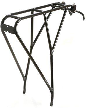 Tortec Velocity Hybrid Pannier Rack - Colour: Black - Image 1