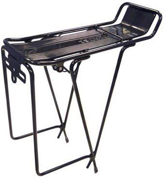 Tortec Tour Rear Rack with Spring Clip Black