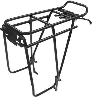 Tortec Transalp Rear Disc Brake Pannier Rack - Colour: Black