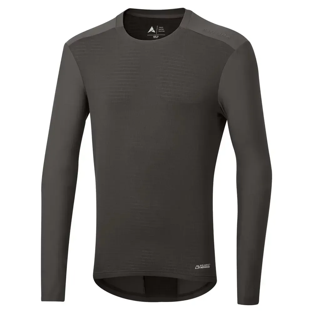 Altura Esker DWR Long Sleeve Jersey Carbon - Image 1
