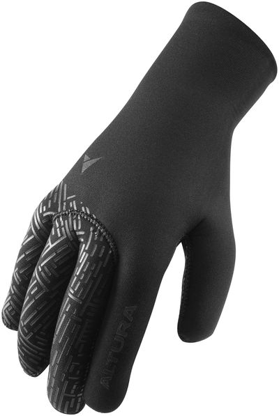 Altura Thermostretch Windproof Road Gloves Black - Thumbnail 2