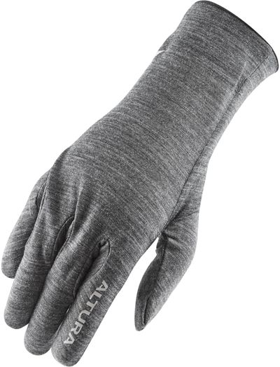 Altura Merino Liner Gloves Grey - Thumbnail 2
