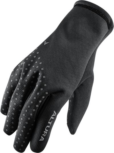 Altura Nightvision Windproof Fleece Gloves Black - Thumbnail 2