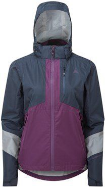Altura Nightvision Typhoon Womens Waterproof Jacket Navy/Purple - Thumbnail 2