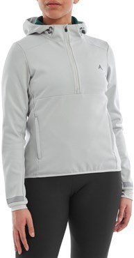 Altura Grid Womens Softshell Half Zip Hooded Jacket Grey - Thumbnail 2